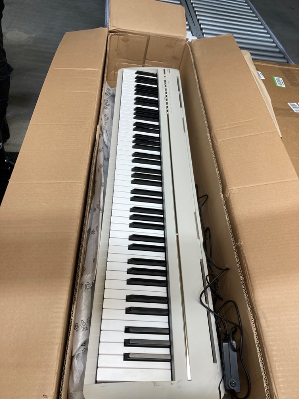 Photo 3 of Kawai ES120 88-key Digital Piano with Speakers - Light Gray