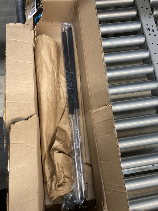 Photo 1 of 28 inch 200 lb Gas Struts Shock Prop, 28" 890N/200LB Gas Struts, 2Pcs Set Lift-Support with L-Type Mounting Brackets for Heavy-Duty RV Bed Murphy Bed Trap Door Shed Door, ARANA 28 inch 200LB