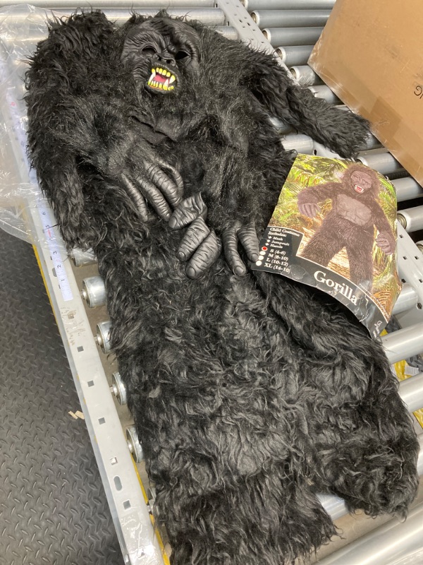 Photo 2 of SIZE SMALL Big Boys' Gorilla Costume - S