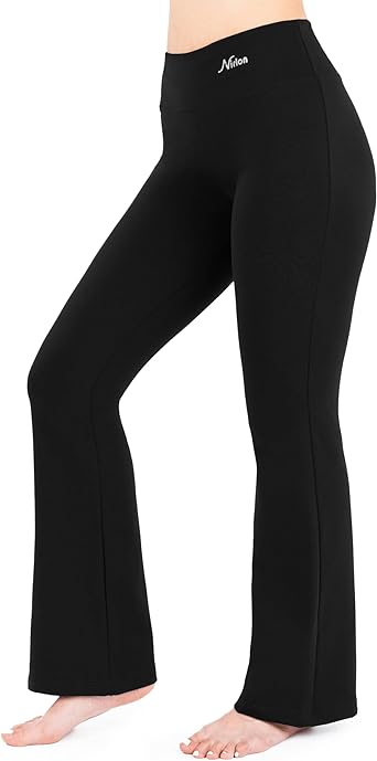 Photo 1 of SIZE LARGE Promover Yoga Pants Women Wide Leg Sweatpants with Pockets Stretch Casual Lounge Pants Petite/Regular/Tall Black Large Tall