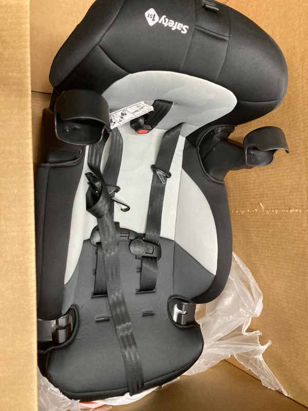 Photo 4 of Safety 1st Grand 2-in-1 Booster Car Seat, Forward-Facing with Harness, 30-65 pounds and Belt-Positioning Booster, 40-120 pounds, Black Sparrow