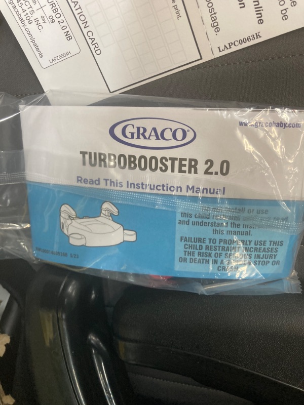 Photo 3 of Graco TurboBooster 2.0 Backless Booster Car Seat, Denton