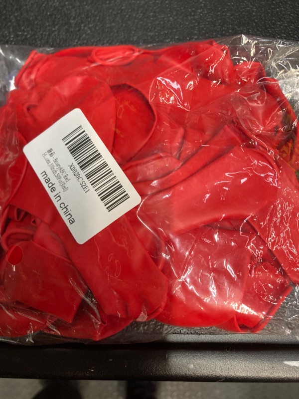 Photo 2 of BinaryABC Red Heart Shaped Latex Balloons,Valentine's Day Engagement Wedding Party Decorations,10Inch,50Pcs(Red)