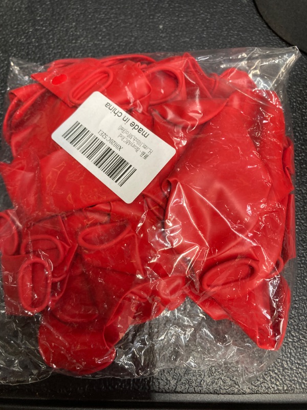 Photo 2 of BinaryABC Red Heart Shaped Latex Balloons,Valentine's Day Engagement Wedding Party Decorations,10Inch,50Pcs(Red)