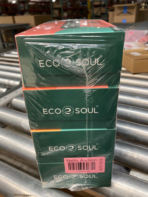 Photo 3 of 4 ECO SOUL 100% Bamboo Premium Facial Tissue Cube Box 110 Count | 1 Pack of 110 | Hypoallergenic, Eco-Friendly, 2 Ply Facial Paper Tissue, Sustainable 100 Count (Pack of 1)