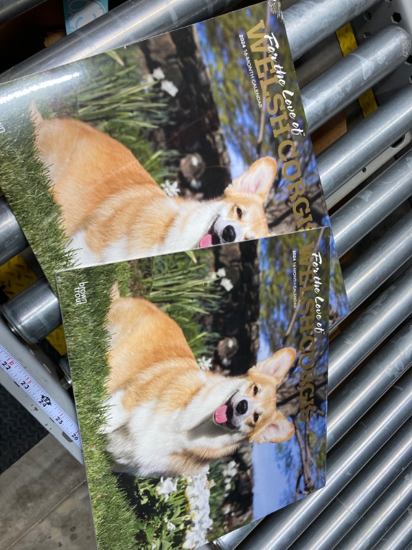 Photo 2 of Welsh Corgis Calendar 2024 - Deluxe 2024 Corgis Wall Calendar Bundle with Over 100 Calendar Stickers (Corgis Gifts, Office Supplies) 2 packs