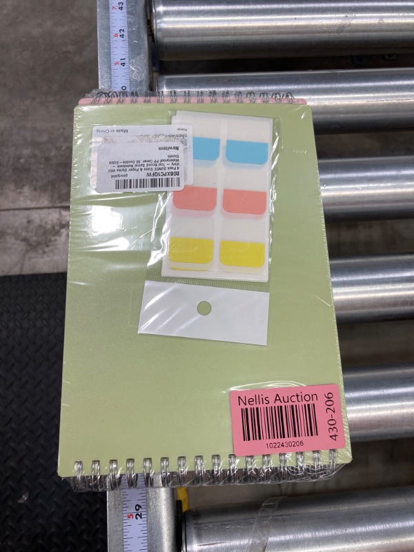 Photo 2 of SUNEE Sizes & Paper Styles Will Vary - 4 Pack Top Bound Spiral Notebook - Waterproof PP Cover, 80 Double-Sided Sheets *Size Will Vary *Style Will Vary