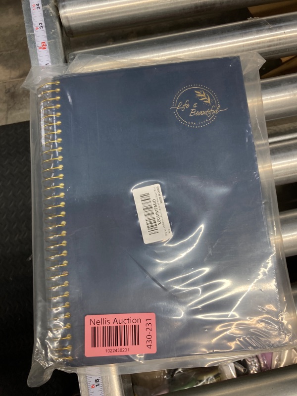 Photo 2 of Yansanido Large Spiral Notebook, 2 Pcs B5 Blue Thick Hardcover 7mm College Ruled 150 Sheets -300 Pages Journals for Study, Work, Travel and Notes (Blue) https://a.co/d/0dsPk57b