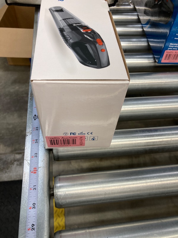 Photo 1 of Car Vacuum, Portable Vacuum Cleaner with Powerful 9000Pa Suction, DC 12V High Power 16 Ft Cord Wired Vacuum for Car, LED Light & Low Noise, Car Accessories for Men/Women Corded Vacuum Cleaner
