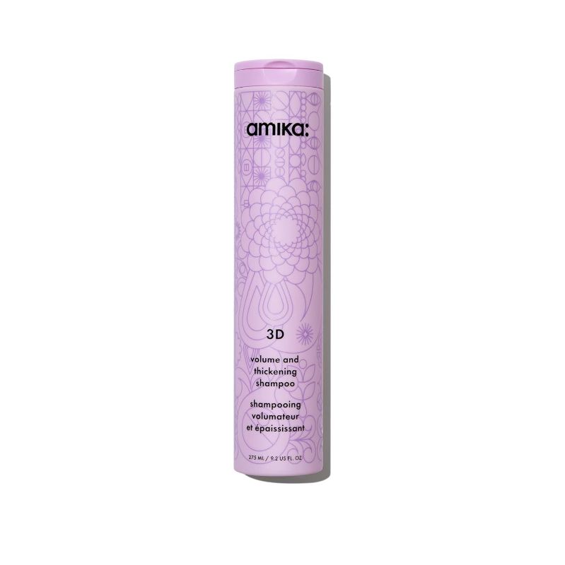 Photo 1 of amika 3D volume & thickening shampoo