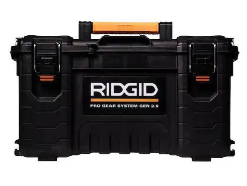 Photo 1 of ***SEE COMMENTS*** RIDGID Pro Gear System Gen 2.0 Stackable Durable 22 in. Modular Tool Box Storage With Heavy Duty Latches and Handles