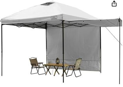 Photo 1 of 10x10 pop up canopy tent, Silver-coated,outdoor canopy tent for parties