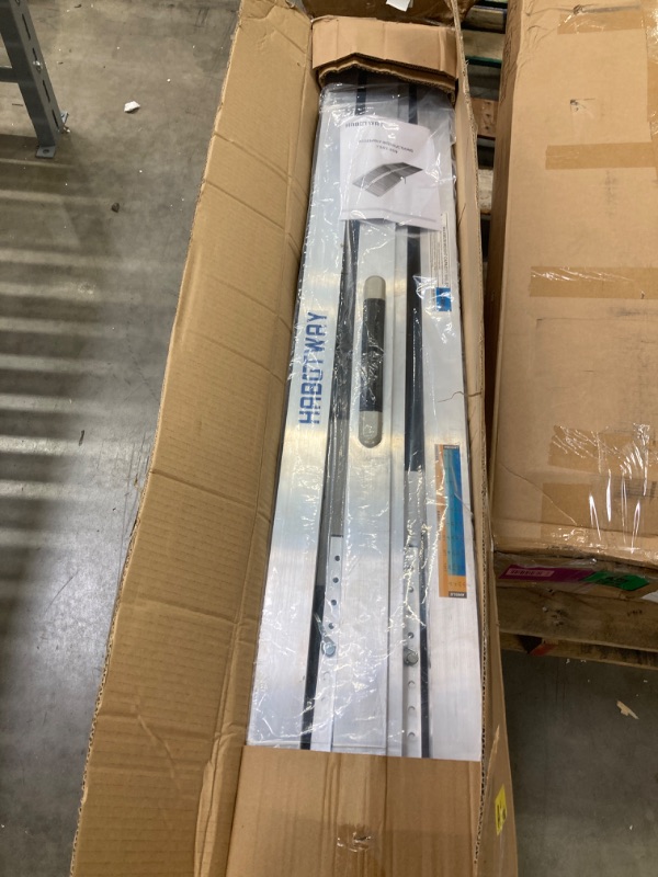 Photo 1 of ***FACTORY SEALED*** HABUTWAY 8ft Wheelchair Ramp, Portable Wheelchair Ramp with Support Legs, Double Non-skid Ramp Hold Up to 800Lbs