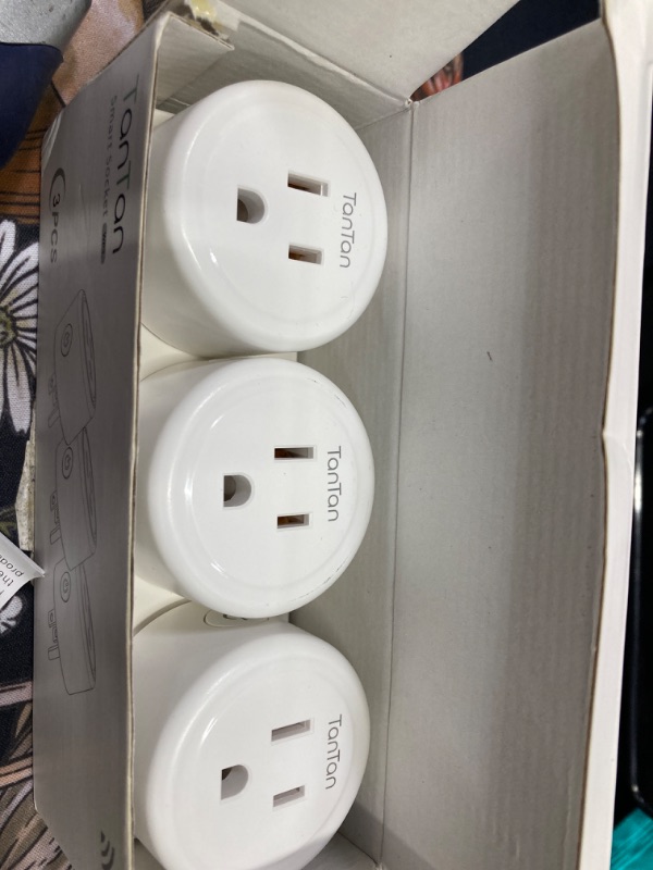 Photo 2 of  TAN TAN Bluetooth WiFi Smart Plug - Smart Outlets Work with Alexa, Google Home Assistant, Remote Control Plugs with Timer Function, ETL/FCC/Rohs Listed Socket