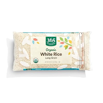 Photo 1 of 365 by Whole Foods Market, Organic Long Grain White Rice, 32 Ounce
