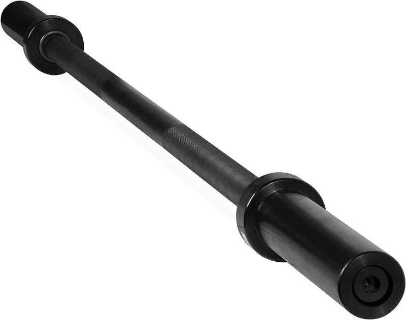 Photo 1 of (please see all images) Barbell 5-Foot Solid Bar,  (1-Inch) solid black 