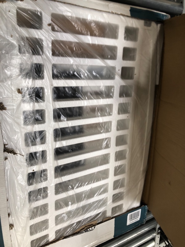 Photo 1 of Pet Playpen Foldable Gate for Dogs Heavy Plastic Puppy Exercise Pen with Door Portable Indoor Outdoor Small Pets Fence Puppies Folding Cage 4 Panels Medium Animals House Supplies (33.5x33.5 inches) WHITE