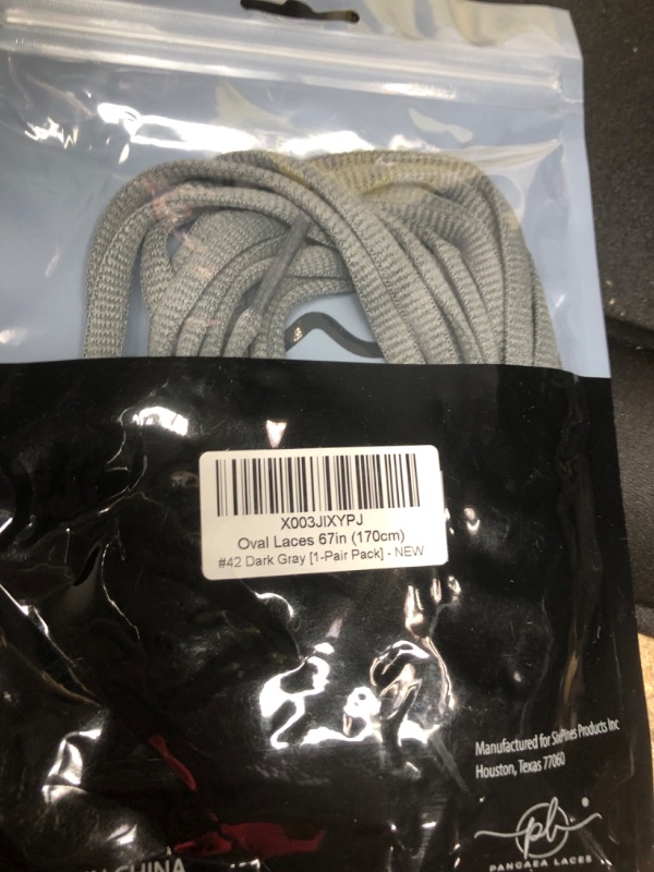 Photo 1 of 67" Oval Shoelaces for Sneakers, Athletic Shoes, Half Round Athletic Shoestrings for Running Basketball Trainer Shoes, 1/4"