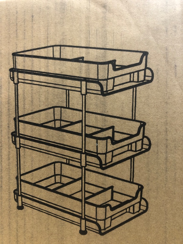 Photo 1 of 3 TIER MULTI PURPOSE ORGANIZER