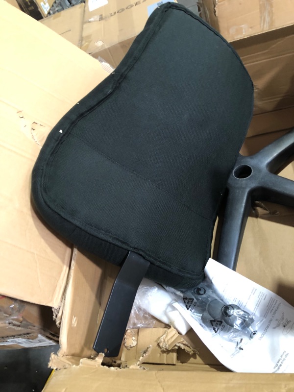 Photo 5 of ***USED - LIKELY MISSING PARTS - UNABLE TO VERIFY FUNCTIONALITY***
Flash Furniture Hughes High Back Black Fabric Multifunction Swivel Ergonomic Task Office Chair with Adjustable Arms Contemporary