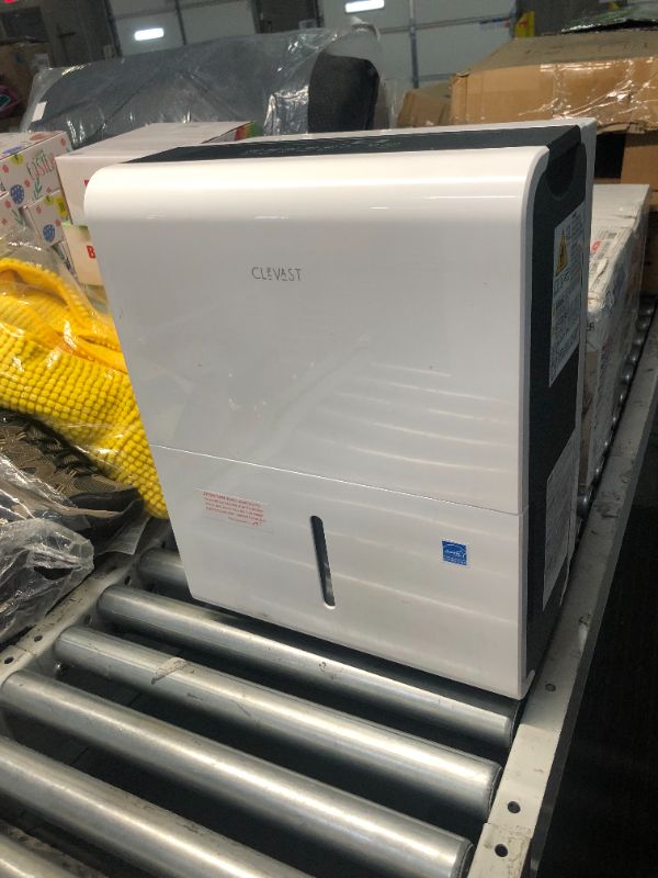 Photo 1 of ***HEAVILY USED AND DIRTY - POWERS ON - UNABLE TO TEST FURTHER***
CLEVAST 1,500 Sq. Ft Smart Wi-Fi Dehumidifier with App Energy Star, 20 Pint Dehumidifier with Reusable Air Filter for Basement, Bedrooms, Bathrooms, Living Room, Garage, Compatible with Ale