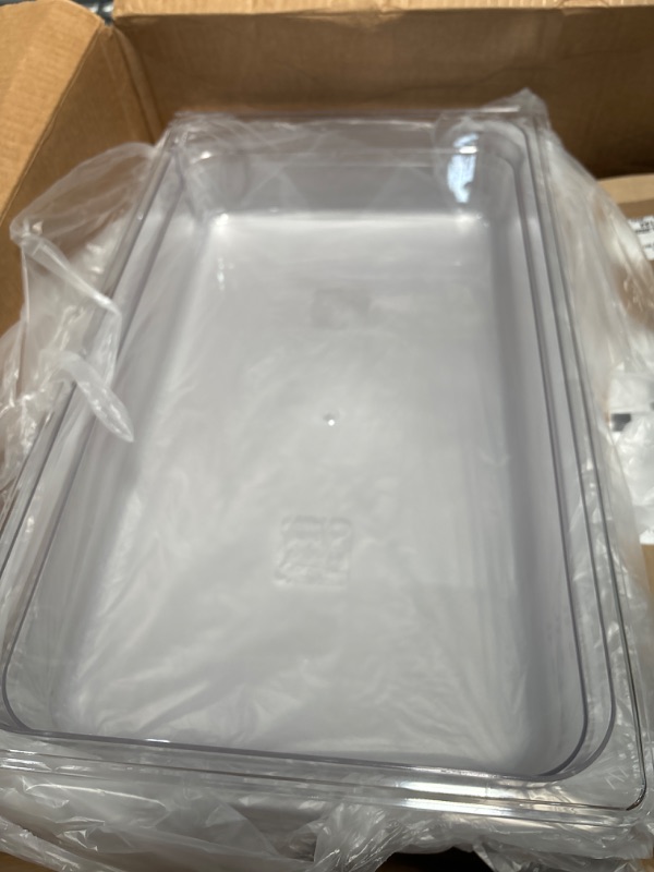 Photo 1 of (11'' x 19'') CLEAR CONTAINERS 8PACK 