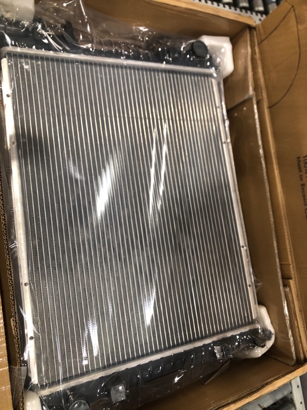 Photo 2 of A-Premium Engine Coolant Radiator Assembly with Oil Cooler Compatible with Chevy Silverado, Suburban, Tahoe & GMC Sierra, Yukon & Cadillac Escalade, Automatic Trans, Replace# 15841569, 13029, 2370 With Engine Oil Cooler