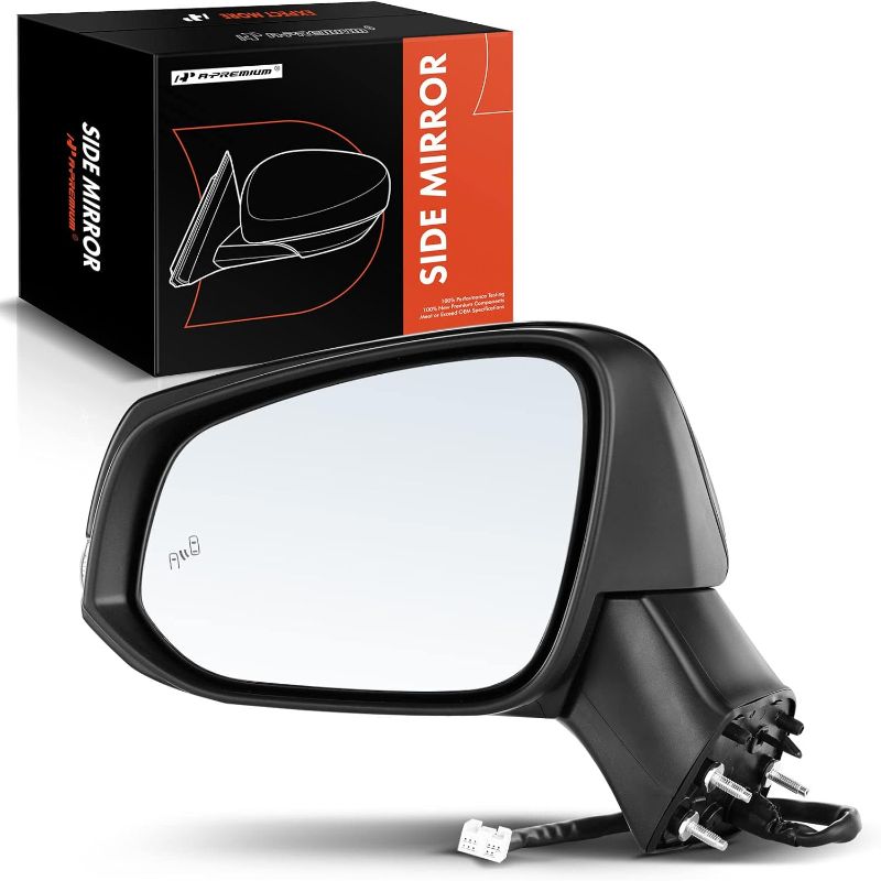 Photo 1 of 
Passenger Side***A-Premium Driver Side Power Door Mirror w/Turn Signal Black and Blind Spot Detection...