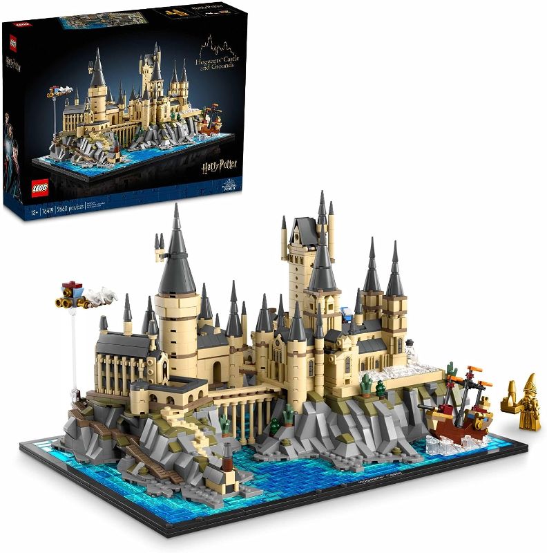 Photo 1 of 
LEGO Harry Potter Hogwarts Castle and Grounds 76419 Building Set, Gift Idea for Adults, Buildable Display Model, Collectible Harry Potter Playset, Recreate...