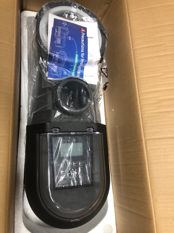 Photo 2 of ****NON REFUNDABLE NO RETURNS SOLD AS IS***PARTS ONLY**READ**
AQUASTRONG 3 HP Variable Speed Pool Pump for In/Above Ground Pool, 220V, 11359GPH, Energy Efficient, High Flow, Powerful Self Primming Swimming Pool Pumps with Filter Basket