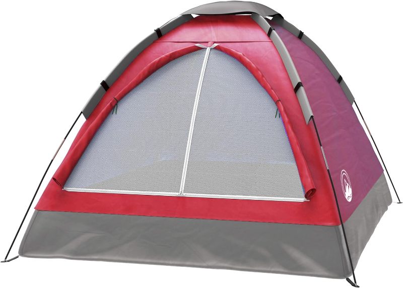 Photo 1 of 
Color is Different**2-Person Camping Tent – Includes Rain Fly and Carrying Bag – Lightweight Outdoor Tent for Backpacking, Hiking, or Beach by Wakeman Outdoors
Style:Dome
Pattern Name:Tent