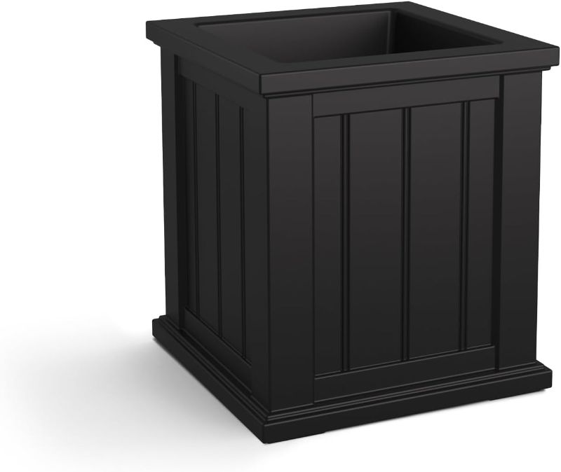 Photo 1 of -B Cape Cod Planter, 16x16, Black