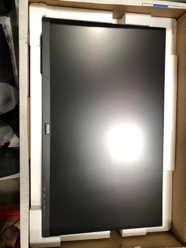 Photo 1 of PHILIPS 24 inch Class Thin Full HD (1920 x 1080) 100Hz Monitor, VESA, HDMI & VGA Port, 4 Year Advance Replacement Warranty, 241V8LB 24" Class Full HD | 100Hz