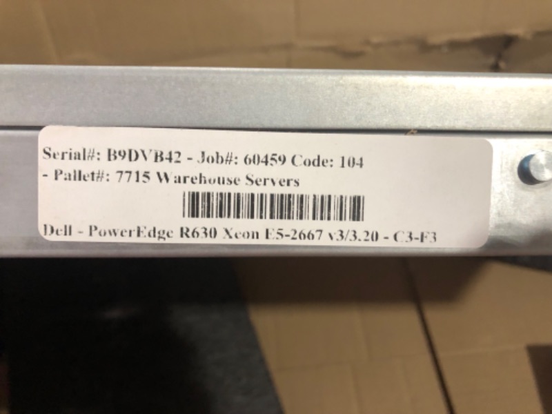 Photo 3 of ***READ NOTES **Dell PowerEdge R630 Server 2X 2.40GHz 16 Cores 64GB H330 8X 600GB 10K (Renewed)