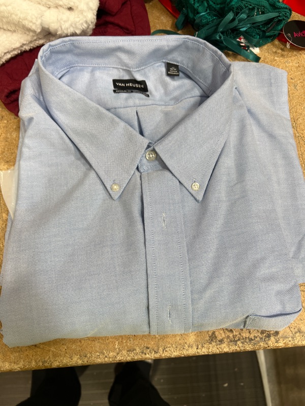 Photo 1 of BLUE LONG SLEEVE SHIRT SIZE 36/37 