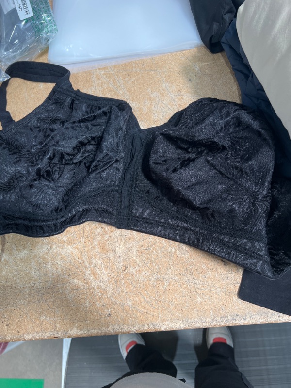 Photo 1 of BLACK BRA SIZE 48DDD 