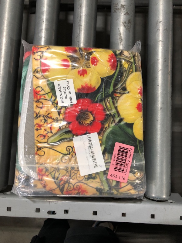 Photo 2 of (NON-REFUNDABLE) Colorful Flowers Pattern Dish Rack Mat Seamless Vintage Art Reversible Dishes Drying Mat Fantasy Style Faucet Draining Mat Absorbent Large Drying Pad for Kitchen Decoration Colorful Flowers drymat230419 18X24 In