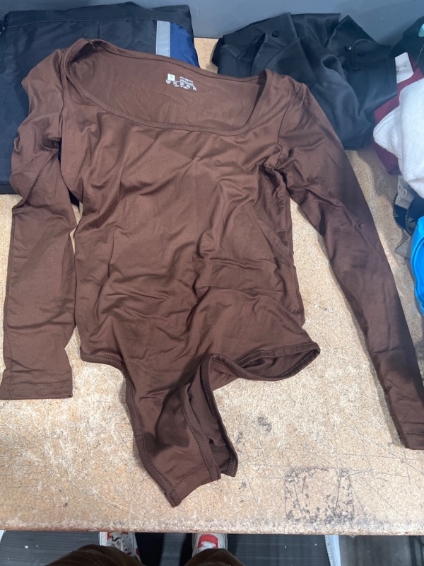 Photo 1 of DARK BROWN FULL BODYSUIT SIZE SMALL 