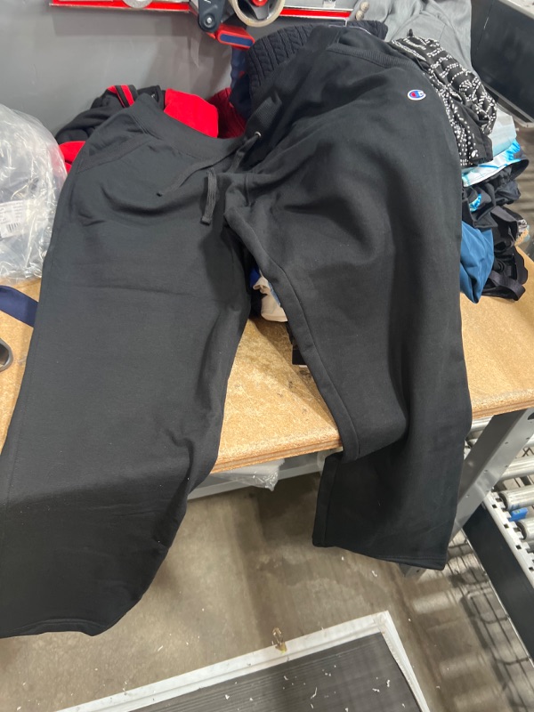 Photo 1 of BLACK CHAMPION SWEAT PANTS SIZE 2XL 