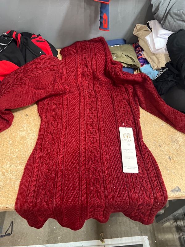 Photo 1 of Dark Red Dress Size L 