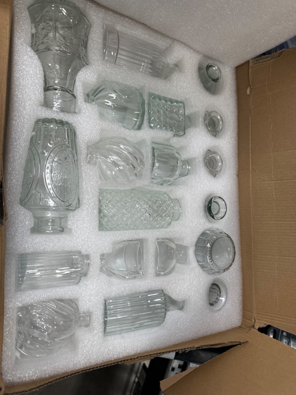 Photo 1 of 18 mini glass vases
