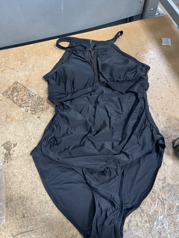 Photo 1 of 12 CRAZY Black Swimsuit One Piece Large