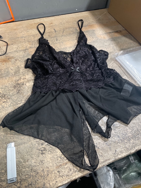 Photo 1 of Black lingerie size X-Large