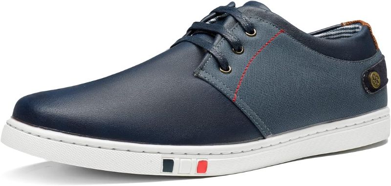 Photo 1 of BRUNO MARC CASUAL LACE UP SNEAKERS NAVY 15