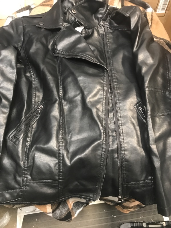 Photo 1 of Faux Leather Jacket  Medium