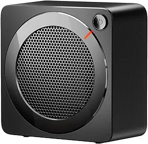 Photo 1 of GAIATOP Space Heater, 500W Energy Efficient for Indoor Use, PTC Ceramic Fast Heating Electric Desk Heater, Overheating & 45°Tip-Over Protection Portable Mini Heater for Office Home Black
