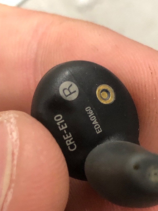 Photo 6 of (READ FULL POST) Sony CRE-E10 Self-Fitting OTC Hearing Aid for Mild to Moderate Hearing Loss with Rechargeable Battery, Black CREE10/2