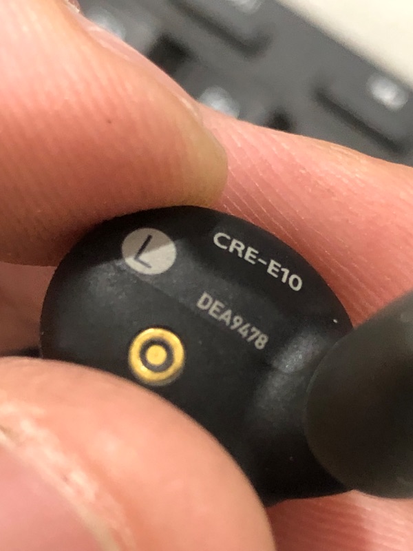 Photo 5 of (READ FULL POST) Sony CRE-E10 Self-Fitting OTC Hearing Aid for Mild to Moderate Hearing Loss with Rechargeable Battery, Black CREE10/2