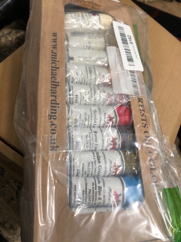 Photo 1 of Michael Harding Artist Oli Colours, Desert Oil Paint Set, Ten 40ml Tubes, 0030012