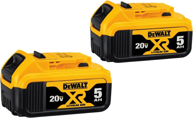 Photo 1 of 20V MAX XR Battery, 5 Ah, 2-Pack (DCB205-2)